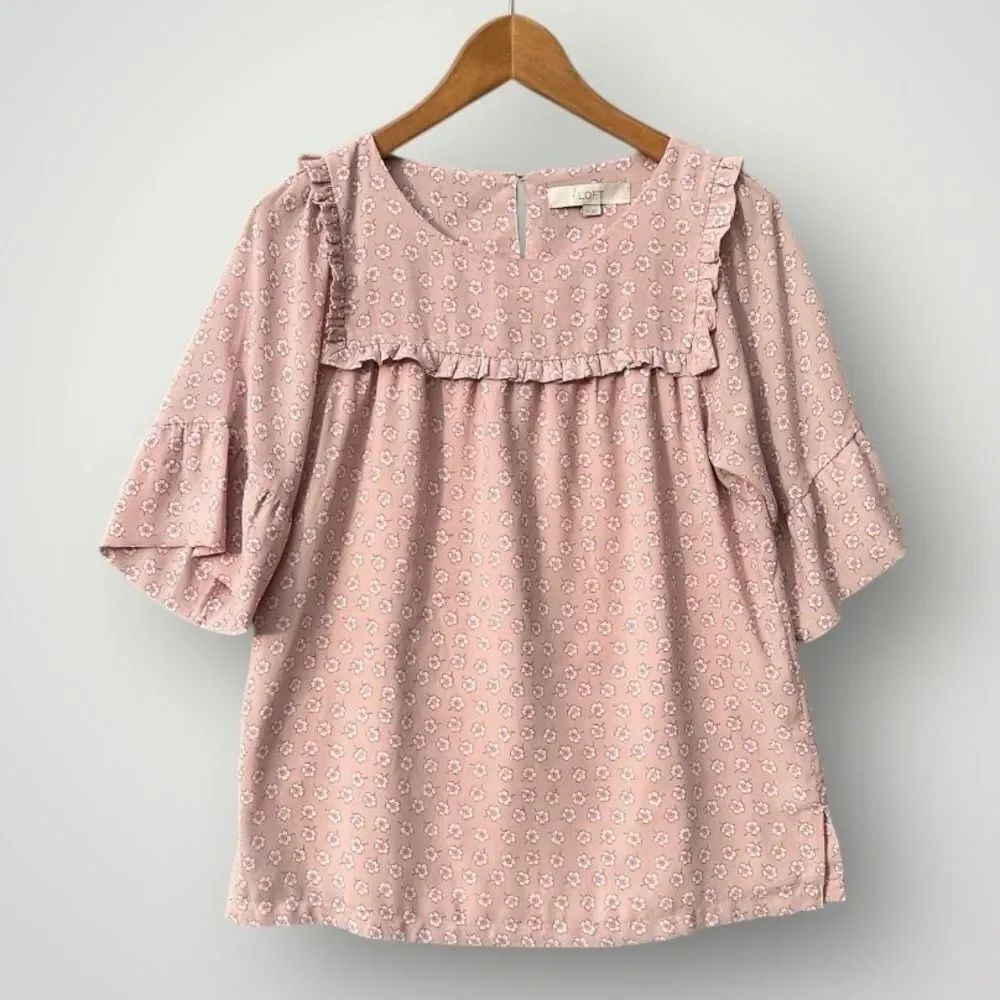 5 for $45🎉 Loft top blouse shirt size XS